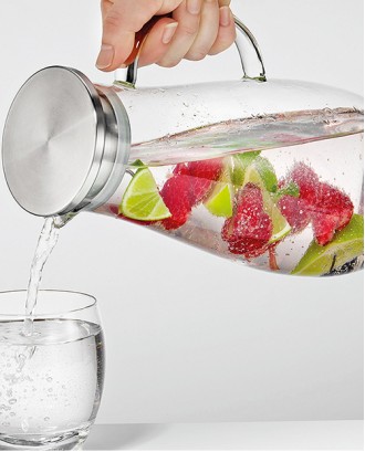Carafa din sticla pentru apa, 2 litri, Tropicana - CILIO